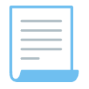 Page With Curl u1f4c3 Icon 128 x 128