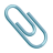 Paperclip u1f4ce Icon 48 x 48