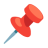 Pushpin u1f4cc Icon 48 x 48