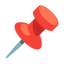 Pushpin u1f4cc Icon 64 x 64