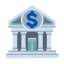 Bank u1f3e6 Icon 64 x 64