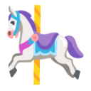 Carousel Horse u1f3a0 Icon 128 x 128