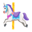 Carousel Horse u1f3a0 Icon 64 x 64