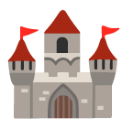 Castle u1f3f0 Icon 128 x 128