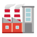 Factory u1f3ed Icon 128 x 128