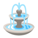 Fountain u26f2 Icon 128 x 128