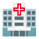 Hospital u1f3e5 Icon 128 x 128