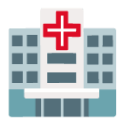Hospital u1f3e5 Icon 256 x 256
