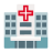 Hospital u1f3e5 Icon 48 x 48