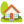 House With Garden u1f3e1 Icon 24 x 24