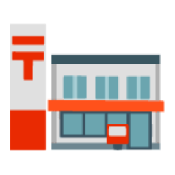 Japanese Post Office u1f3e3 Icon 256 x 256