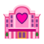 Love Hotel u1f3e9 Icon 64 x 64