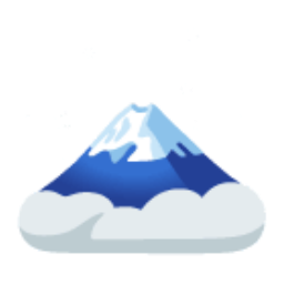 Mount Fuji u1f5fb Icon 256 x 256