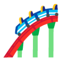 Roller Coaster u1f3a2 Icon 128 x 128