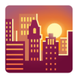 Sunset u1f307 Icon 256 x 256