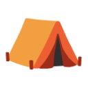 Tent u26fa Icon 128 x 128