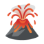 Volcano u1f30b Icon 64 x 64