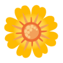 Blossom u1f33c Icon 128 x 128