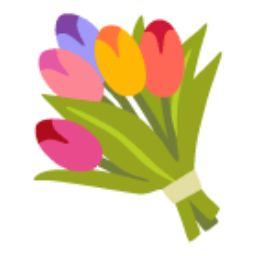 Bouquet u1f490 Icon 256 x 256
