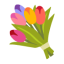 Bouquet u1f490 Icon 64 x 64