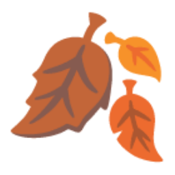 Fallen Leaf u1f342 Icon 256 x 256