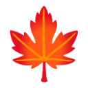 Maple Leaf u1f341 Icon 128 x 128