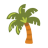 Palm Tree u1f334 Icon 48 x 48