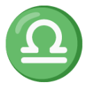 Libra u264e Icon 128 x 128