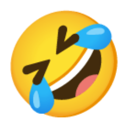 Rolling On The Floor Laughing u1f923 Icon 256 x 256