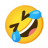 Rolling On The Floor Laughing u1f923 Icon 48 x 48