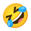 Rolling On The Floor Laughing u1f923 Icon 64 x 64