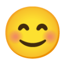 Smiling Face With Smiling Eyes u1f60a Icon 128 x 128