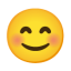 Smiling Face With Smiling Eyes u1f60a Icon 64 x 64