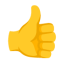 Thumbs Up Sign u1f44d Icon 64 x 64