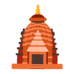 Hindu Temple u1f6d5 Icon 256 x 256