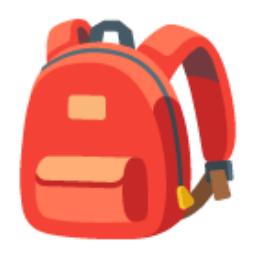 Backpack u1f392 Icon 256 x 256