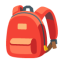 Backpack u1f392 Icon 64 x 64
