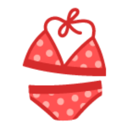 Bikini u1f459 Icon 256 x 256
