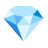 Gem Stone u1f48e Icon 48 x 48