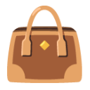 Handbag u1f45c Icon 128 x 128