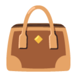 Handbag u1f45c Icon 256 x 256