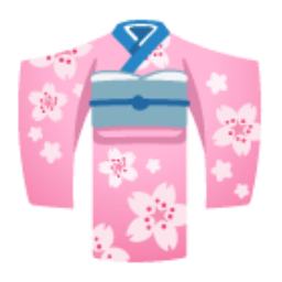 Kimono u1f458 Icon 256 x 256