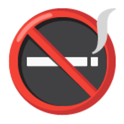 No Smoking u1f6ad Icon 256 x 256