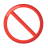 Prohibited u1f6ab Icon 48 x 48