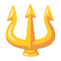 Trident Emblem u1f531 Icon 256 x 256