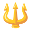 Trident Emblem u1f531 Icon 64 x 64