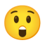 Astonished Face u1f632 Icon 64 x 64
