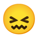 Confounded Face u1f616 Icon 128 x 128