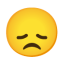 Disappointed Face u1f61e Icon 64 x 64