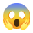 Face Screaming In Fear u1f631 Icon 48 x 48